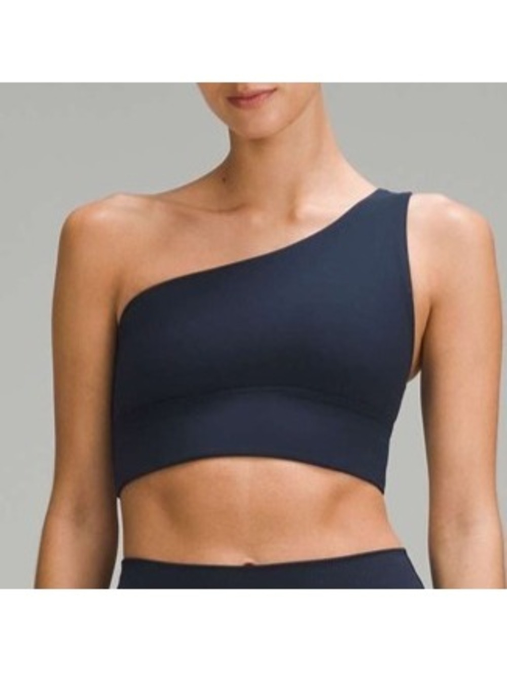 Lululemon Align Asymmetrical Bra *Light Support, A/B Cup True Navy 8
